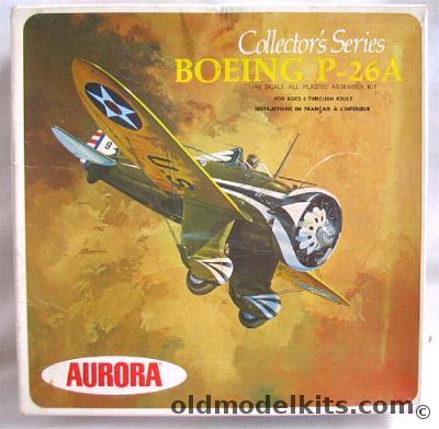 Aurora 1/48 Boeing P-26A, 1115-260 plastic model kit